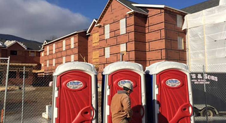 how do portable toilets work